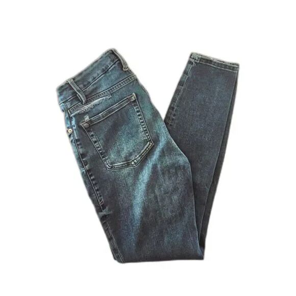 Good American Good Waist High Rise Skinny Jeans Women's Size 27 - Sculpting Fit - Picture 2 of 5